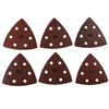 Delta Sanding Triangles │60 Pieces │ 6-Hole │ 93 x