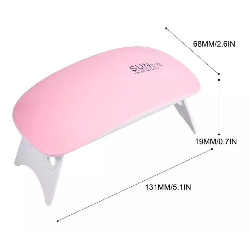 SUNUV Lampara Led Usb Sun Mini Portatil 6 Leds Para