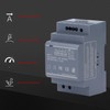 Rail Switching Power Supply 24V Thin Mount 60W 2.5A 100~240VAC
