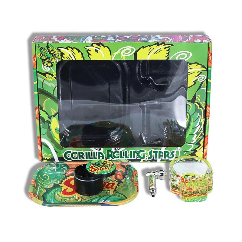 Rolling Tray Set with Accessories Suitable for Home, Outdoor&Kitchen Use