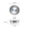 Thunder Group Aluminum Basin, 20-Inch Diameter by 6-Inch Height