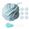 Mask Rubber Stopper Set, Round Rubber, Thickness 0.1 inch (3
