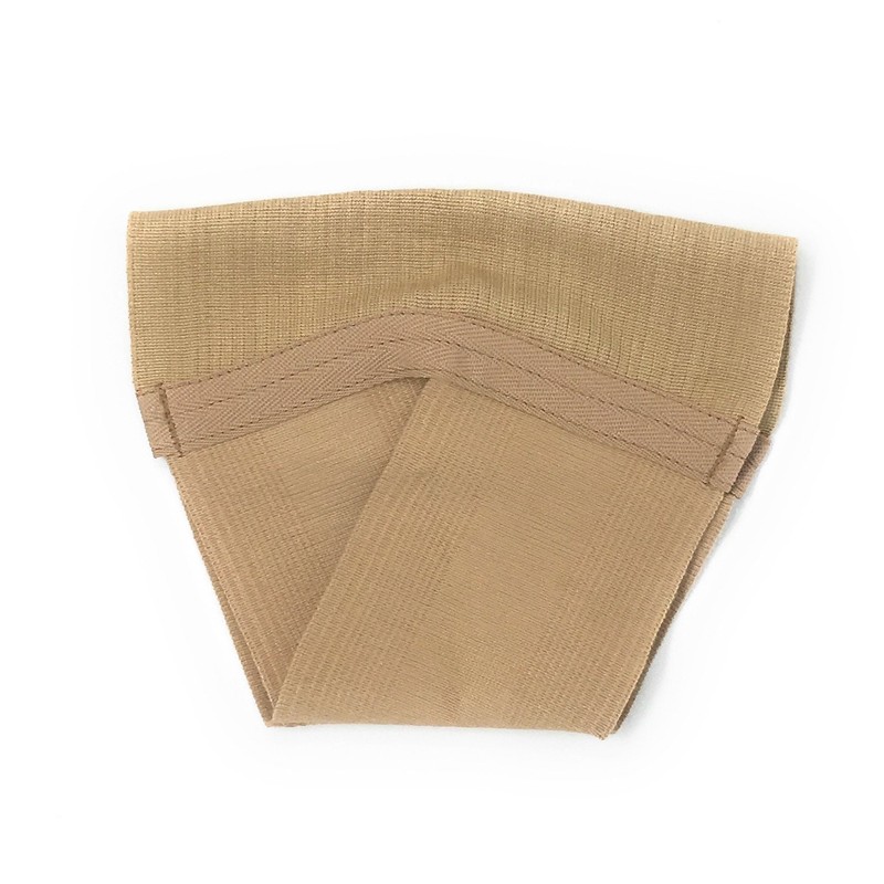 CHAMPION Knee Support Criss-Cross Style Knit Elastic, Beige, Small