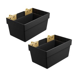 DC Cargo Large E-Track Storage Bin – Unshakable Enclosed Trailer Accessories – Etrack Basket - Compact Organizer and Portable E-Track Storage Bin – Size Large