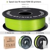 Geeetech 1.75mm PLA 3D Printer Filament, 1kg Spool (2.2lbs), Upgrade