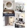 EAPUDUN Bathroom Light Fixtures Over Mirror, 1-Light Brushed Nickel Wall