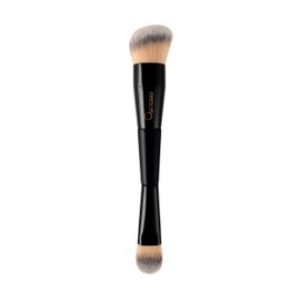 Osmosis 2-In-1 Dual End Foundation Brush For Flawless Liquid and Cream Makeup Application, Blush, Bronzer, Highlighter With Ultra Soft Bristles