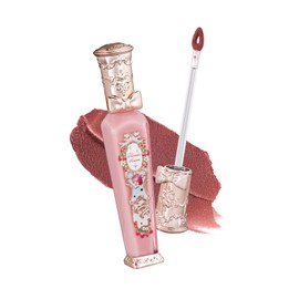 Flower Knows Strawberry Rococo Cloud Lip Cream Matte Liquid Lipstick-Long Lasting&Highly Pigmented Lip Stain -Velvety Waterproof Lip Makeup for Girls&Women-0.12 Fl Oz,1 Count(S04 Strawberry Moon)