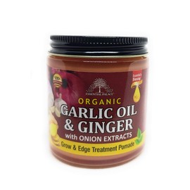 ESSENTIAL PALACE Organic Garlic oil & Ginger with Onion extracts grow & edge treament pomade 4 onces pack of 1, Pink