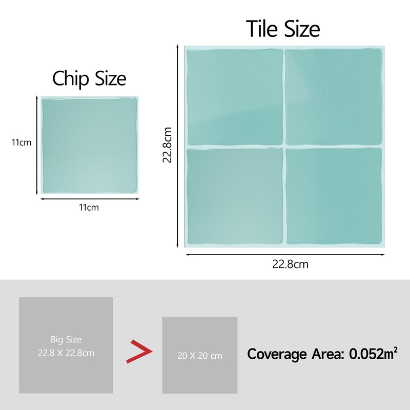 Yoillione Peel and Stick Backsplash for Kitchen: Self Adhesive Wall