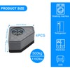 Tibapla 4 Pcs Washing Machine Rubber Feet Pads, 4.5cm High