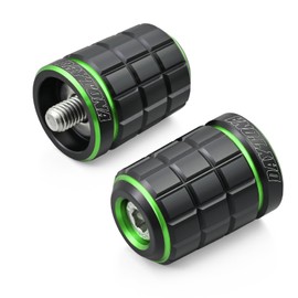 Daytona Premium Zone 42213 Motorcycle Bar End for Kawasaki (M8) BRICK Lime Green