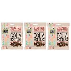 FreeFrom Fellows Cola Bottles 100g (Pack of 3)