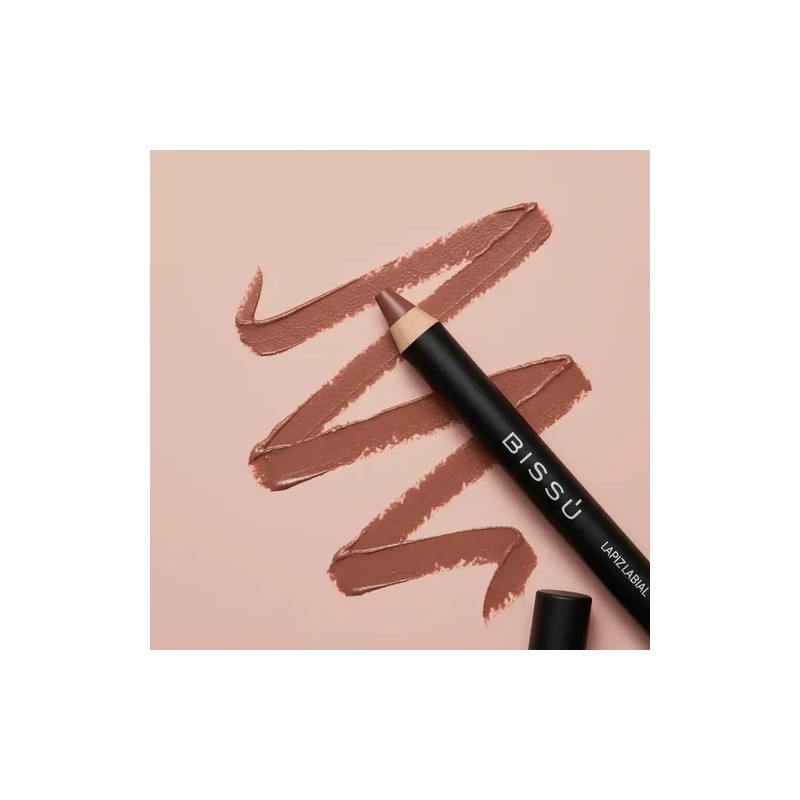 Delineador Lapiz Labial + Brillo Labial Glitter Bissú
