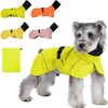 AIMYDOG Dog Raincoat, Waterproof Dog Rain Jacket with Calming Hood,