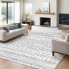 Miukiki 6x9 Area Rug for Living Room Moroccan Washable Rugs