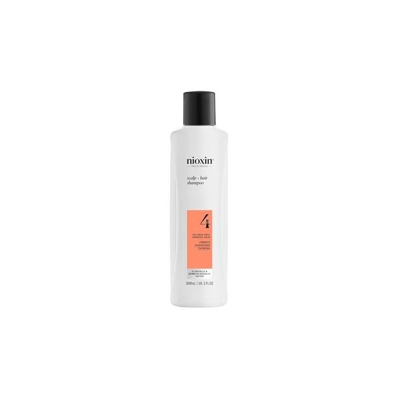 Nioxin System 4 Cleanser Shampoo, 10.1 oz (Packaging may vary)