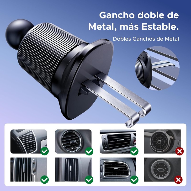 UGREEN Soporte MagSafe para Celular Automóvil, Porta Auto Magnético