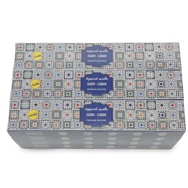 SreeVani Premium Oudh Special Masala Incense Sticks Gift Box for 12 Packs (Oudh Luban)