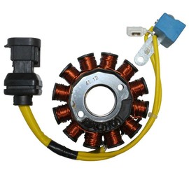 cyclingcolors Alternator Stator Ignition Motor Motorcycle Scooter Moped Compatible with Piaggio 125 x7 x8 x9 Liberty LX ET4 Peugeot Looxor Aprilia Atlantic Gilera Nexus 12-Pin 150W