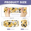 sourcing map Sweat Band Set Sports Terry Cloth Headband Wristband