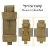 Depring Tactical Single Sheath Holster Utility Tool Holder Case Horizontal
