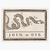 HOF Trading Join Or Die - Benjamin Franklin Vinyl Sticker