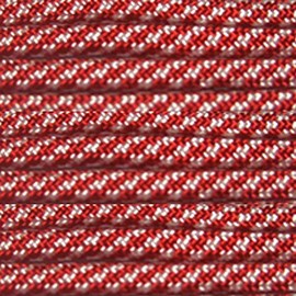 PARACORD PLANET 50 Feet Nylon 550lb Type III 7 Strand Paracord Candy Cane