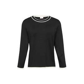 s.Oliver BLACK LABEL Women's Pullover with Contrast Ribbed Trim, 9999, 16