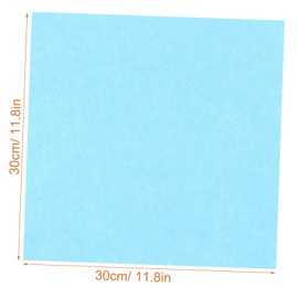 DOITOOL 9pcs Colored Felt Fabric Sheets for DIY Crafts Soft Comfortable Felt Cloth for Creative Projects for Sewing Patchwork and Holiday Decorations