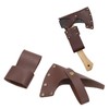Axe Sheath, Hatchet Sheath, PU Leather, Metal, Lightweight, Portable, Axe