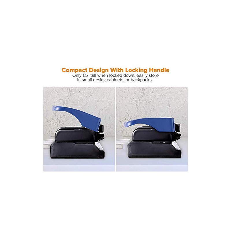 BOSTITCH Perforadora azul con 3 agujeros K T-HP12-BLUE