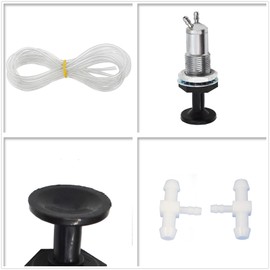 waltyotur Single Carb Primer Kit Replacement for Yamaha GP GPR 1200 1200R Kawasaki SS SX ST SC TS X2 SX 440 550 650 750