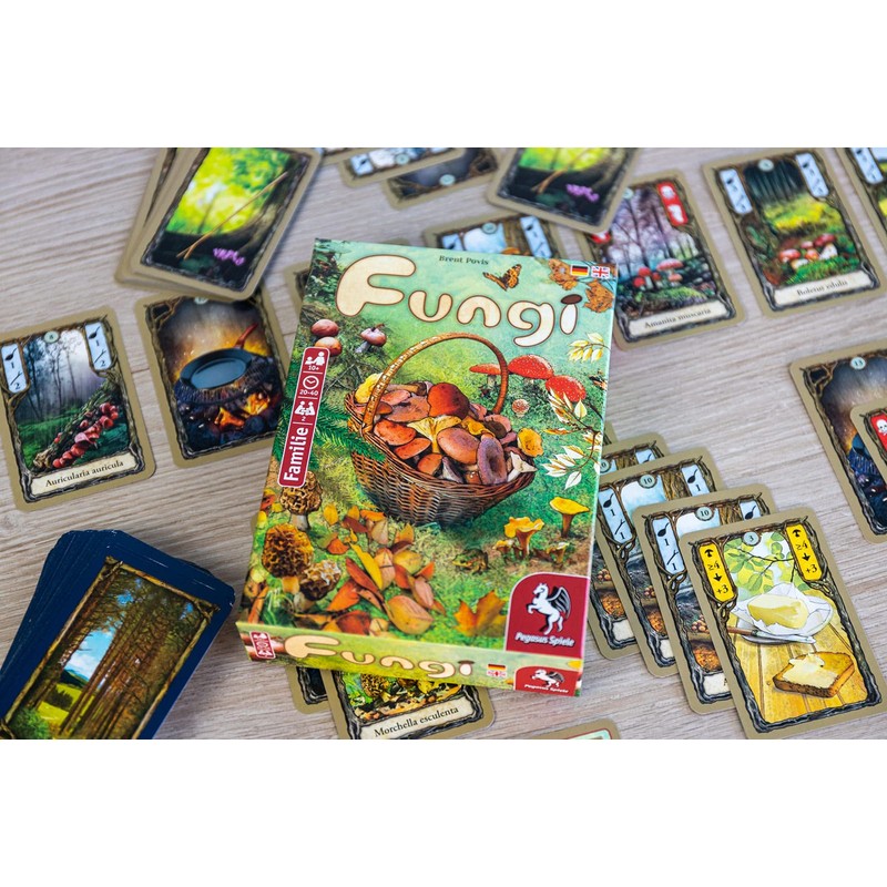 Pegasus Spiele FUNG Fungi Card Game, Multicolour