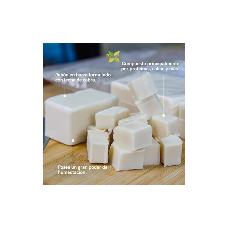 Base de Jabón de Leche de Cabra (1, Kilogramos)