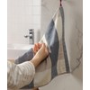 Set of 2 Kitchen Towels with Loops, Hand Towels, Wipes,