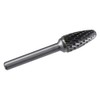 SF-5 Tungsten Carbide Bali Rotary File Tree Shape Radius End