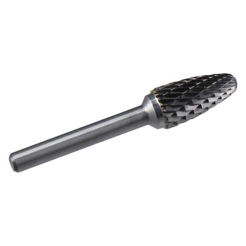 SF-5 Tungsten Carbide Bali Rotary File Tree Shape Radius End