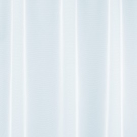 NetCurtainsUK Plain Lead Weighted Voile Net Curtain in White - ''Lyon'' (Drop: 160cm (63'')) (LYONNET01)