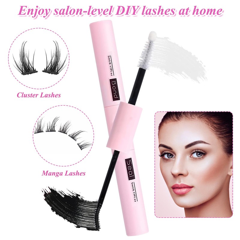 Lash Bond and Seal Cluster Eyelash Lashes Glue for Individual