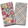 Spring Fling 2-ply Lattice Floral Guest Towels Paper Buffet Napkins,
