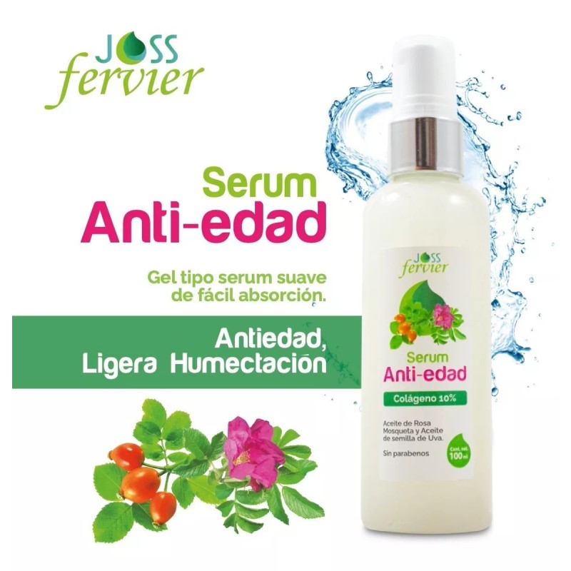 Joss Fervier Serum Acido Hialurónico Con Agave Y Proteina 2x1