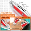 DIYSELF 8 Pack Utility Knives, Box Cutters, Metal Shell Utility