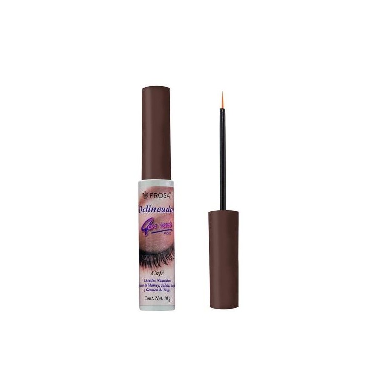 PROSA Brown Eyeliner - Long Lasting Formula, Waterproof, Original Product