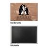Two Loving Penguins – Favourite Days Souvenir Magnet Rectangular Souvenir