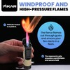 XIKAR Tactical Single-Jet Lighter, Tan and Black - Powerful Flame,