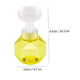 LIFKOME 300ml Foaming Soap Dispenser Bottle Set 2pcs Press Pump Bottle for Shower Gel and Cosmetics Refillable Travel Container for Bathroom and Kitchen