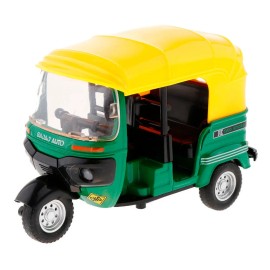 1:14 Modelo De Motocicleta Triciclo En Miniatura Con Luces