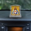 BISMAADH Religious Idol Acrylic Showpiece Figurine for Car Dashboard, Home