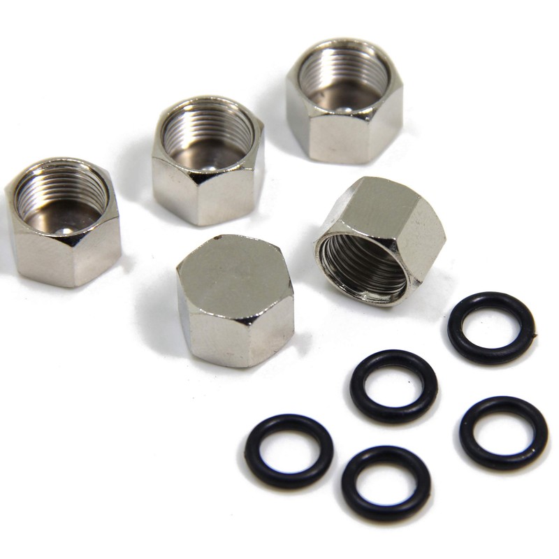 Ancable 5-Pack F Type Weather Caps Outside Waterproof Dustproof Cover